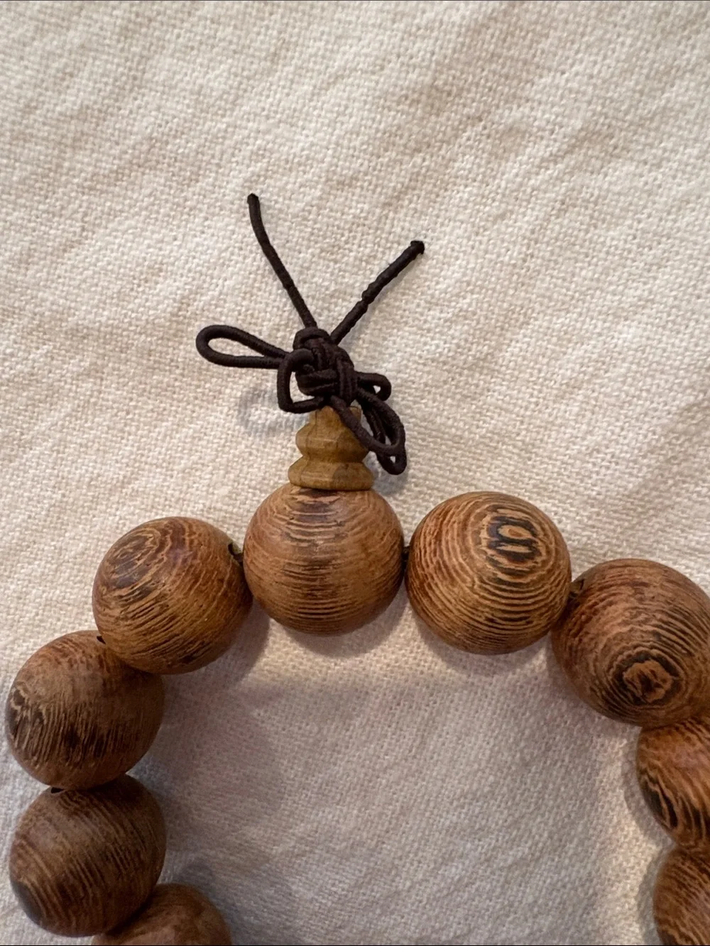 Wood Bead Bracelet
